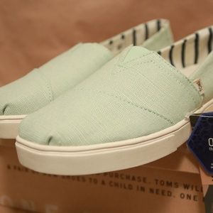 Toms - Mint Heritage Canvas Cupsole - Size 9 - New